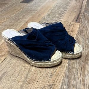 Blue suede espadrilles (6)